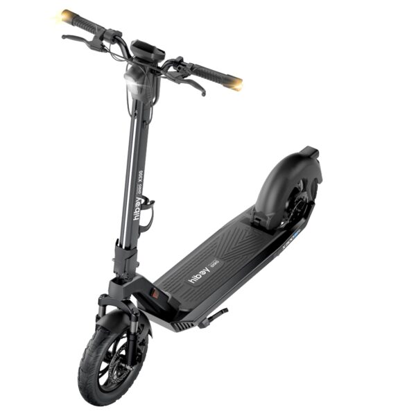 Hiboy Electric Scooter, 700W Peak Motor, 12" Pneumatic Tires, 23 Mph & 38 Miles Range, Hydraulic Suspension, Folding Com