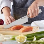 Juego de Cuchillos de Cocina con Bloque y Afilador Integrado KitchenAid KO15STFGBXSSA 15 Piezas Acero Inoxidable