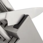 Juego de Cuchillos de Cocina con Bloque y Afilador Integrado KitchenAid KO15STFGBXSSA 15 Piezas Acero Inoxidable