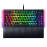 Teclado Mecánico Razer BlackWidow V4 75% RZ03-05000100-R3M1 interruptores táctiles naranjas Chroma RGB intercambiable en