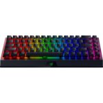 Teclado Inalámbrico Razer BlackWidow V4 Mini HyperSpeed RZ03-05150200-R3U1 65% Intercambiable Interruptores Naranjas Tác