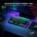 Teclado Inalámbrico Razer BlackWidow V4 Mini HyperSpeed RZ03-05150200-R3U1 65% Intercambiable Interruptores Naranjas Tác