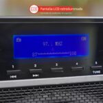Aiwa Exos-10 Altavoz Bluetooth portátil, potencia RMS de 200 W, subwoofer de 6.5 pulgadas, graves profundos, sincronizac