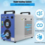 Chiller Industrial Enfriador de Agua GarveeTech HJQ_0YOUVU0OwC975W CW5000 7 Litros 2.64 GPM para Máquina de Grabado y Co