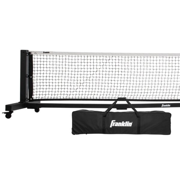 Franklin Sports Red de pickleball de tamaño oficial – Red de pickleball para exteriores de 22 pies para corte regulador