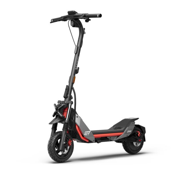 Segway ZT3 Pro - Patinete eléctrico, hasta 24.9 MPH, rango de 43.5 millas, suspensión doble, carga flash, motor pico de