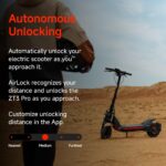Segway ZT3 Pro - Patinete eléctrico, hasta 24.9 MPH, rango de 43.5 millas, suspensión doble, carga flash, motor pico de