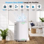 Purificador de aire inteligente Nuwave OxyPure ZERO 47251 filtro HEPA 4 etapas lavable reutilizable para habitaciones gr