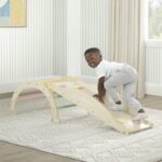 Delta Children Lil' Climber Gym - Gimnasio de escalada en interiores / gimnasio de la jungla para niños - Juguete Montes