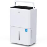 Deshumidificador Zstar 50 Pintas para Hogar, 4500 pies², Tanque 8.3 L, Manguera Drenaje, 3 Velocidades 49 dB, Control In