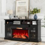 Chimenea Eléctrica Empotrada SIMOE AMSE627-3DEF 36" Vidrio 3 Lados 8 Colores Llama