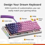Teclado Mecánico Glorious GMMK 3 PRO TKL 75% GLO-KB-GMMK3-PRO-75 Carcasa Aluminio Interruptores MX Hot-Swap Espuma Absor
