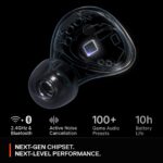 Audífonos gaming in-ear SteelSeries Arctis GameBuds 61708 inalámbrico 2.4GHz Bluetooth 5.3 cancelación activa de ruido 4
