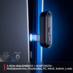 Audífonos inalámbricos SteelSeries Arctis GameBuds 61680 2.4GHz Bluetooth 5.3 ANC IP55 batería 40H carga Qi