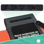 Caminadora bajo escritorio RAD Sportz 80-5214 portátil con control remoto y pantalla LED para casa y oficina