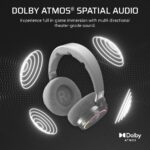 Auriculares inalámbricos para juegos Corsair Virtuoso MAX CA-9011373-WW Dolby Atmos ANC grafeno 50mm 2.4GHz Bluetooth