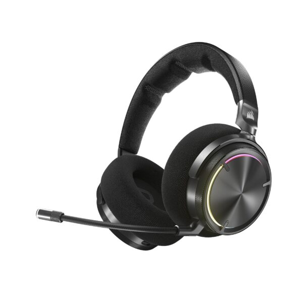 Corsair Virtuoso MAX Auriculares Inalambricos para Juegos CA-9011372-WW Dolby Atmos ANC 2.4GHz Bluetooth