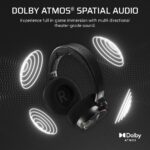 Corsair Virtuoso MAX Auriculares Inalambricos para Juegos CA-9011372-WW Dolby Atmos ANC 2.4GHz Bluetooth