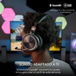 Corsair Virtuoso MAX Auriculares Inalambricos para Juegos CA-9011372-WW Dolby Atmos ANC 2.4GHz Bluetooth