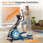 Maquina Eliptica FEIERDUN conduccion frontal electromagnetica entrenamiento cruzado cardiovascular hogar