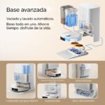 MOVA P10 Pro Ultra Robot Aspirador y Trapeador | 13,000 Pa | Lavado y Secado a 140°F | Fregona Extensible Doble Rotación