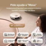 MOVA P10 Pro Ultra Robot Aspirador y Trapeador | 13,000 Pa | Lavado y Secado a 140°F | Fregona Extensible Doble Rotación