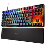 Teclado mecánico SteelSeries Apex Pro TKL Gen 3 64740 interruptores OmniPoint 3.0 hipermagnéticos actuación ajustable di