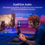 Auriculares Gaming Inalámbricos ASUS ROG Delta II A701 Tri-Mode BT 2.4GHz 3.5mm Drivers Titanio 50mm 110 Horas PC PS5 PS