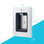Estación de llenado de botellas de pared Avalon A50-S dispensador con sensor autolimpieza doble filtración pantalla digi