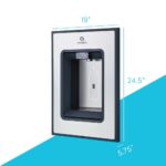Estación de llenado de botellas de agua empotrable Avalon A50-G cooling dispensador con sensor autolimpieza doble filtra