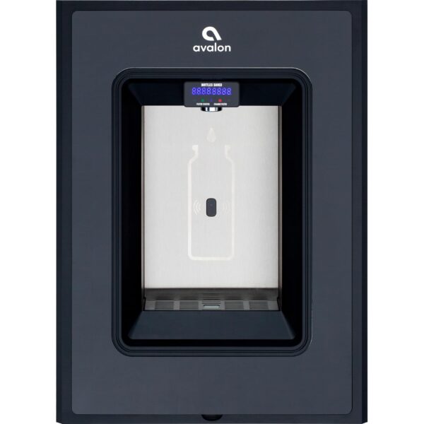 Estación de Llenado de Botellas de Agua de Pared Avalon A50-B Sensor Automático Autolimpieza Pantalla Digital Doble Filt