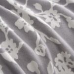 Juego de funda de edredón Fiora Lucky Brand YMF Carpets Inc. LBZ027606 gris floral King 3 piezas ropa de cama de lujo