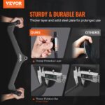 VEVOR LAT - Accesorios de tracción para máquina de cable, barra en V, barra en V, barra de tríceps, agarre de mango recu