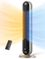 Combo Ventilador de Torre y Calentador DREO DR-HSH016 1500W 42" 17 Niveles Oscilación 120° Silencioso 25 dB