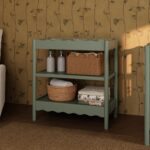 Babyletto Cambiador Swell en salvia clara, certificado Greenguard Gold