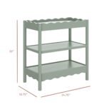 Babyletto Cambiador Swell en salvia clara, certificado Greenguard Gold