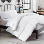 Edredon de plumon natural transpirable Live Comfortably LLC Mercantile 12111600092 Queen blanco todas las estaciones 4 b