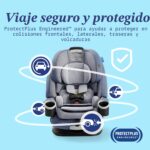 Asiento de coche convertible 4 en 1 Graco 4Ever DLX Newell 2215486 modos trasero adelante y elevador color Charlie para