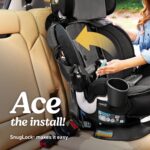 Asiento de auto convertible giratorio 3 en 1 Graco Turn2Me 2215451 orientación atrás adelante elevador respaldo alto 100