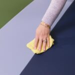ECR4Kids SoftZone - Tapete de actividades de 4 secciones con diseño de arco iris, tapete de juego plegable, color tierra