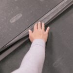 ECR4Kids SoftZone - Tapete de actividades de 4 secciones con diseño de arco iris, tapete de juego plegable, color tierra