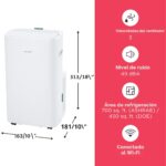 Climatizador Portatil Frio Calor Frigidaire FHPH142AA1 14000 BTU con WiFi