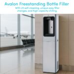 Dispensador Llenador de Botellas de Agua Avalon A52 Independiente con Sensor Limpieza UV Pantalla Digital Filtración Dua