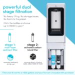 Dispensador Llenador de Botellas de Agua Avalon A52 Independiente con Sensor Limpieza UV Pantalla Digital Filtración Dua