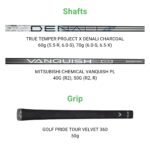 Callaway Golf Elyte X, madera de Fairway (3 High Launch, rígido, Denali Charcoal 60 Gram, diestro)