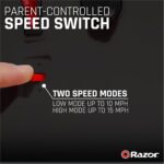 Razor Pocket Mod Classic - Patinete eléctrico en miniatura estilo europeo para mayores de 8 años, diseño inspirado en la