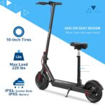 Hiboy S2 SE Electric Scooter, 10" Tires,17 Miles Range, 19 MPH Speed, Dual Brake System, Electric Scooter Adults Commuti
