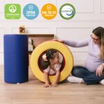 ECR4Kids SoftZone Tumble, Roll and Crawl Active Playset, formas de espuma, surtido, 2 piezas