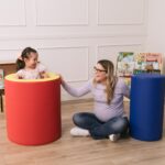 ECR4Kids SoftZone Tumble, Roll and Crawl Active Playset, formas de espuma, surtido, 2 piezas