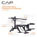 Cap Barbell Máquina de gimnasio de apalancamiento multifuncional para entrenamiento de fuerza de cuerpo completo